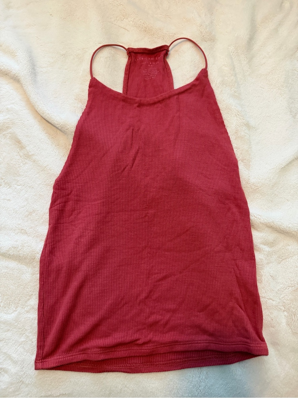 American Eagle Outfitters Ribbed Racerback Tank